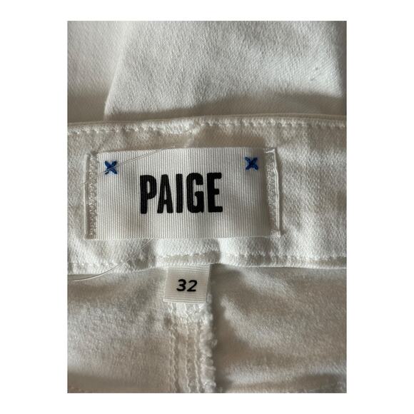 Paige Rianne Slash Pocket Chino pants white size 32 - Picture 5 of 7